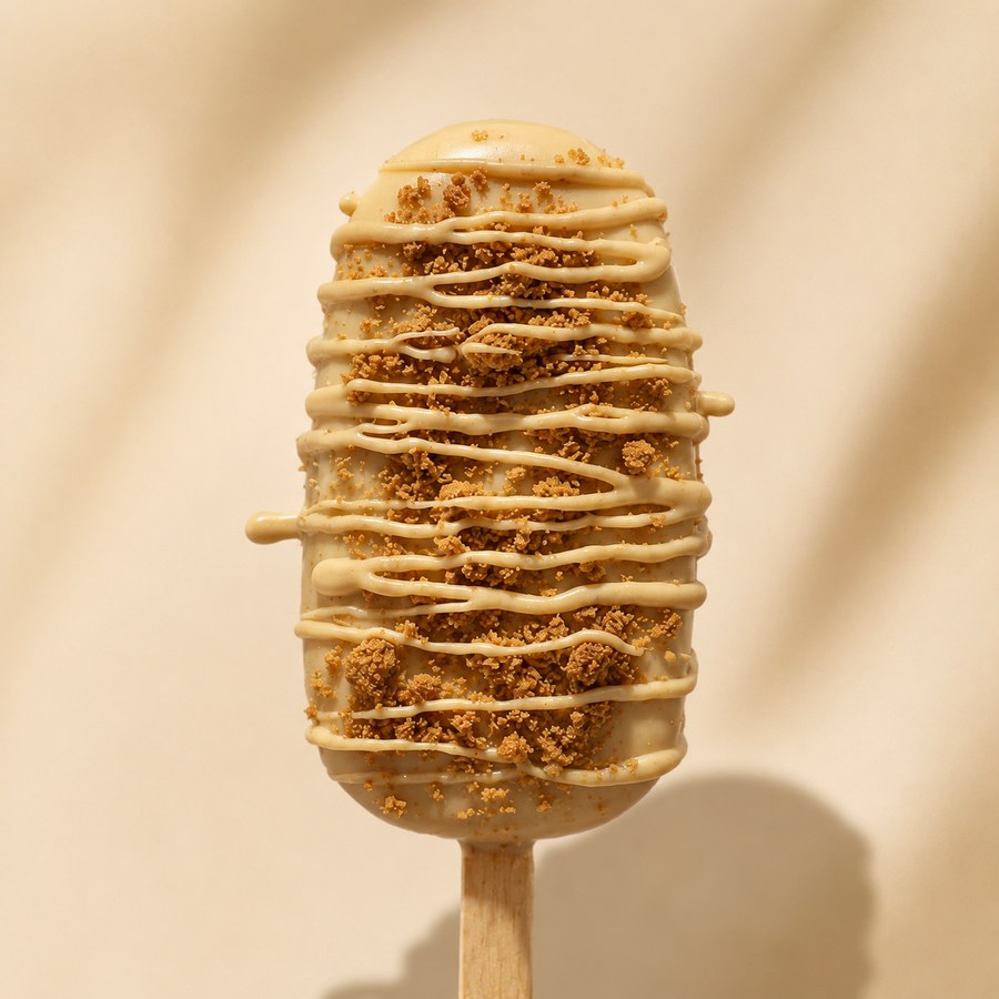 Biscoff Bliss Cake Popsicle