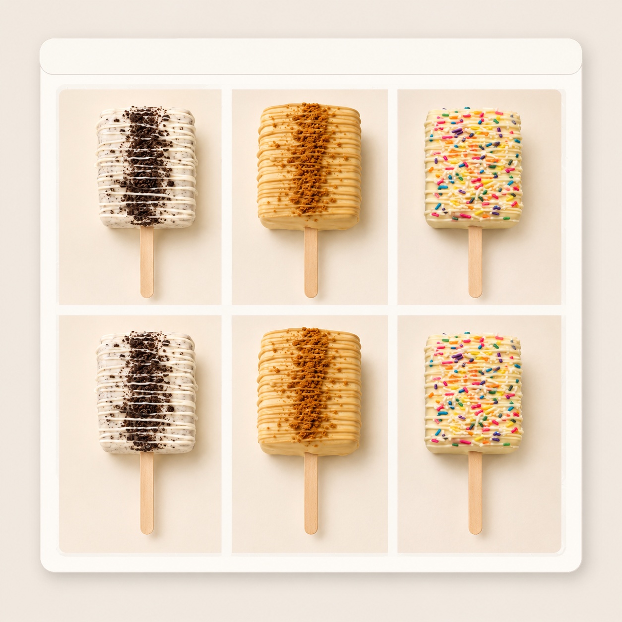 6 Dipped Marshmallow Pack